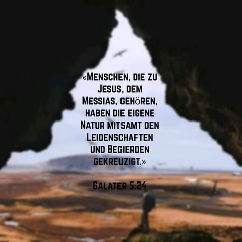 Bibel. Galater 5.24