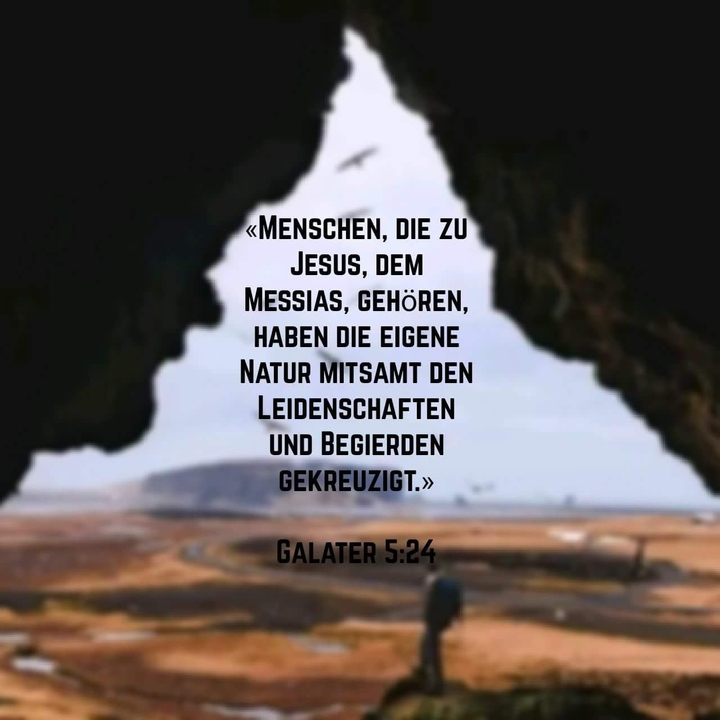 Bibel. Galater 5.24