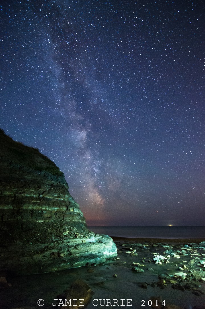Atherfield Chine Milky Way
