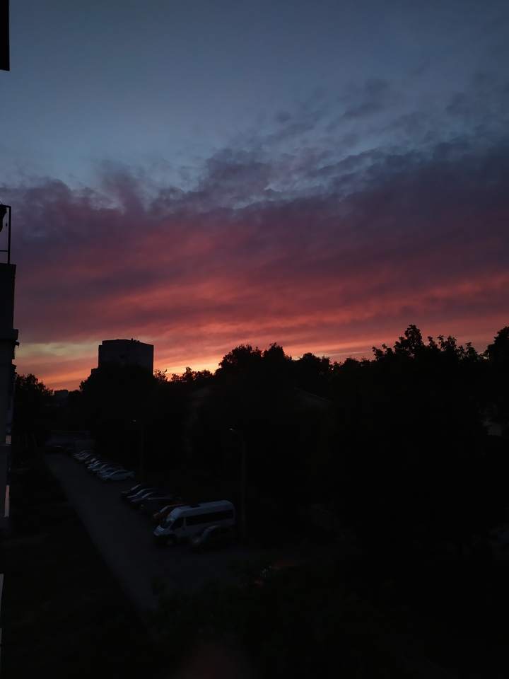 закат