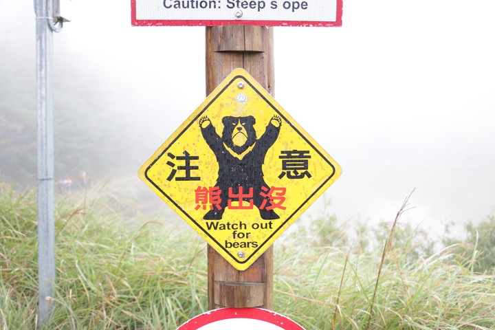 注意！！熊出沒