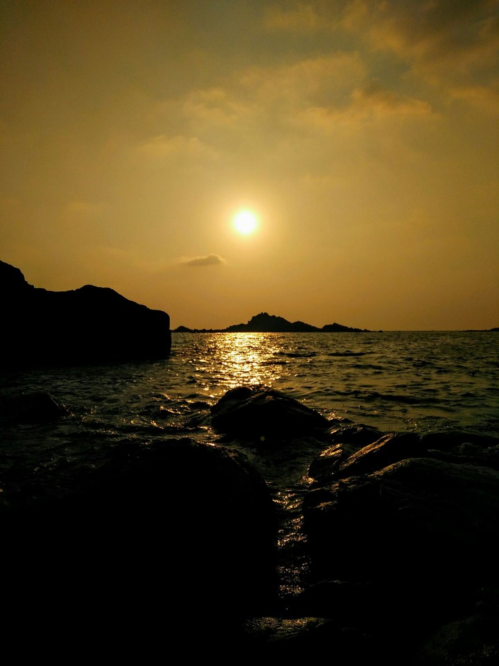 Sunset at Om Beach