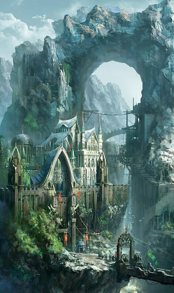 la città sulle montagne
