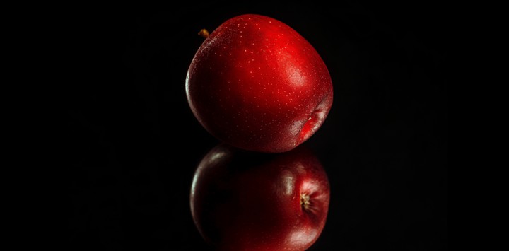 Apple in Red