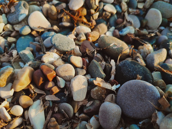 rocks from the sea