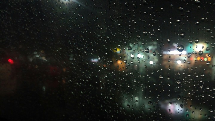raindrops... low light..