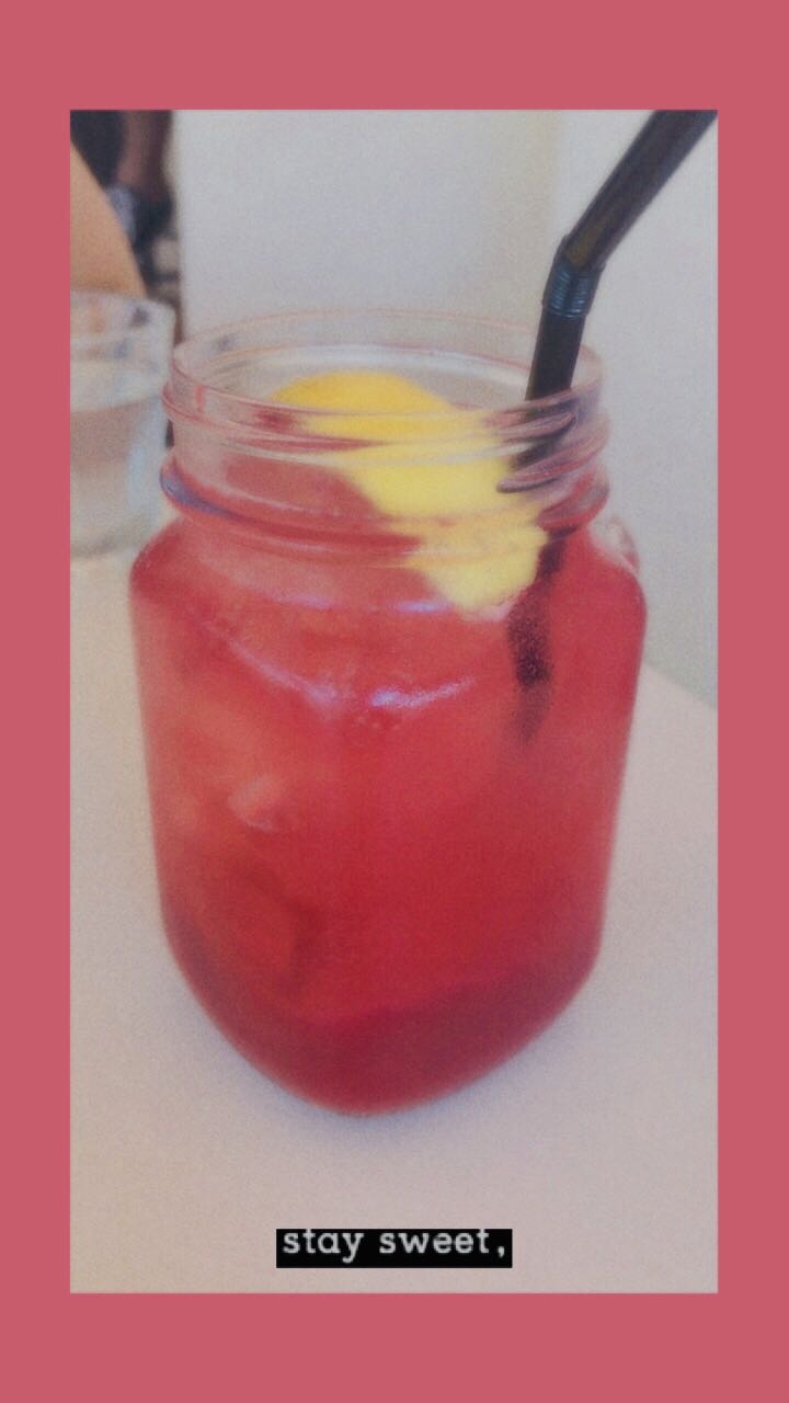 stay sweet and pink