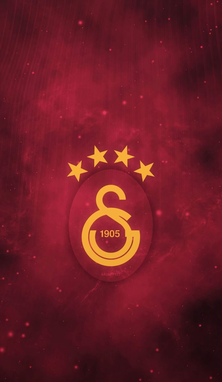 Galatasaray 4 Yıldızlı Logo (Sarı - Kırmızı)
