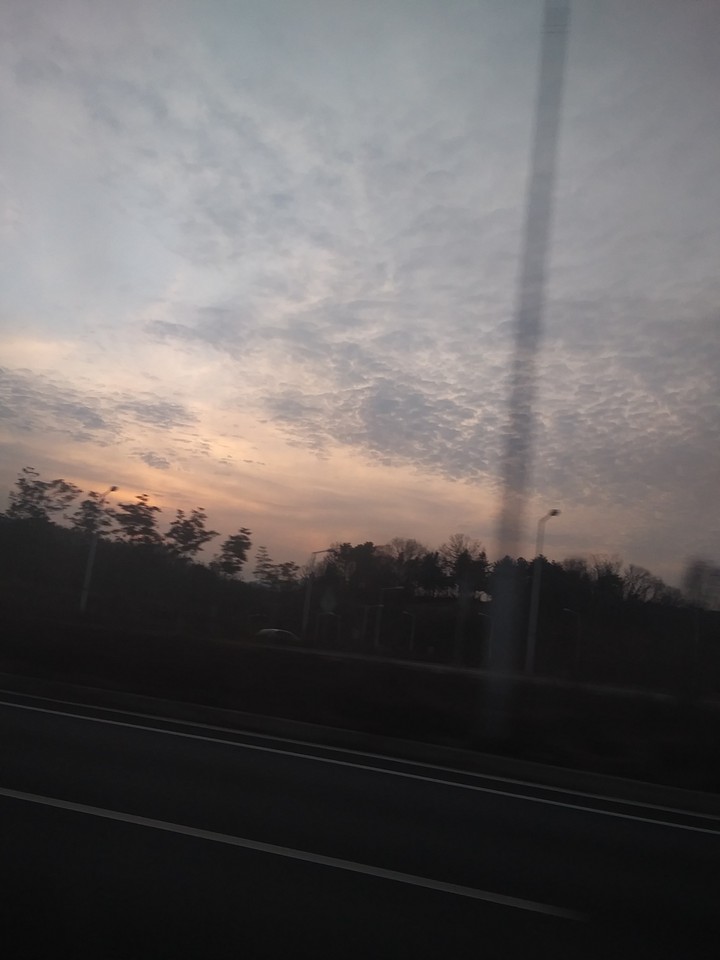 대한민국의 노을