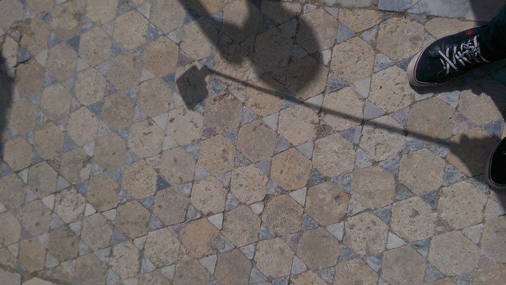 marble floor