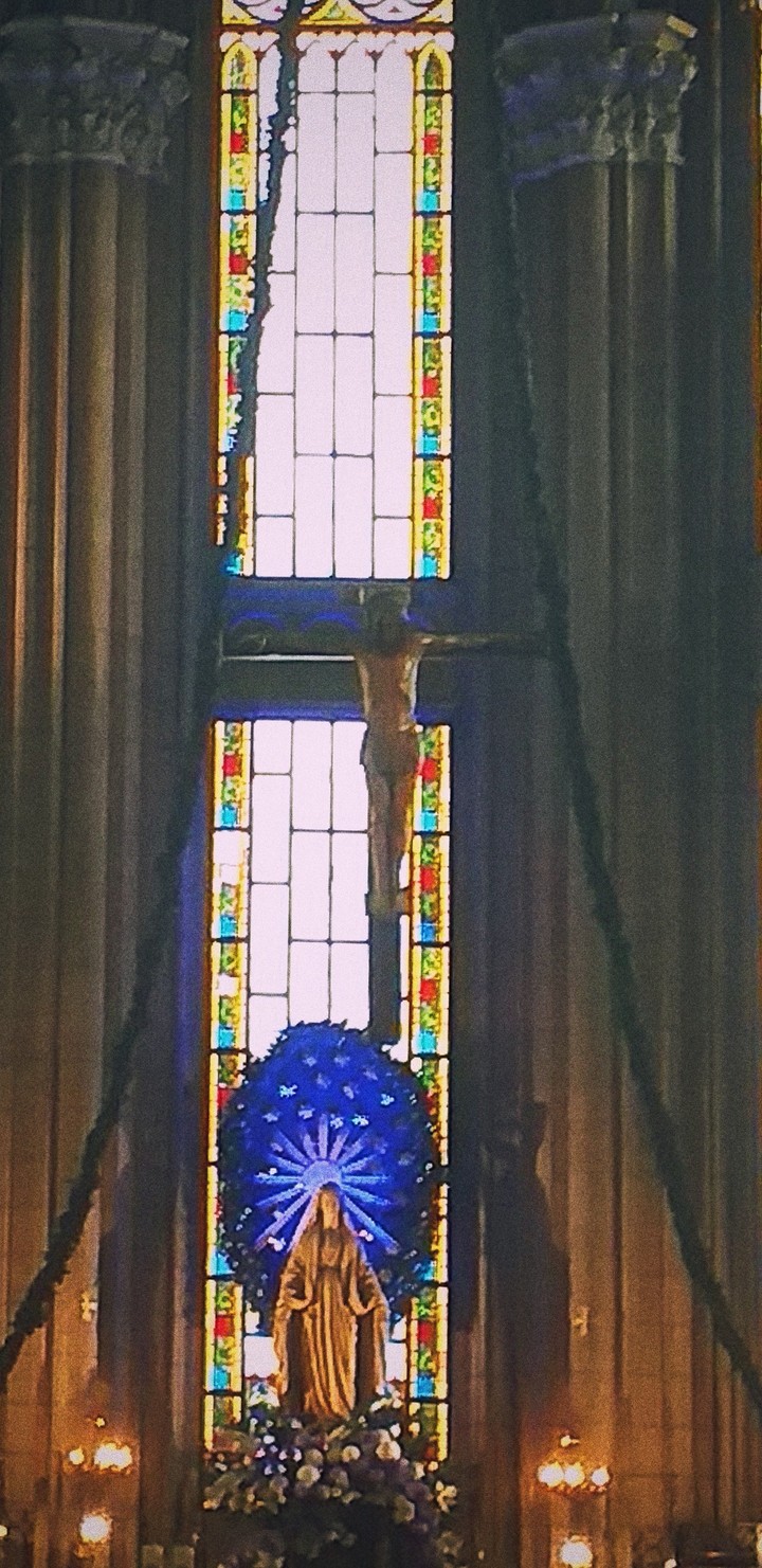 in church