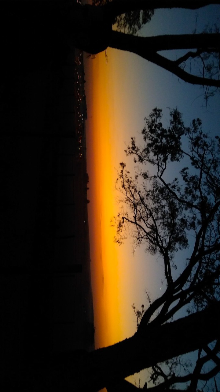 pôr do sol