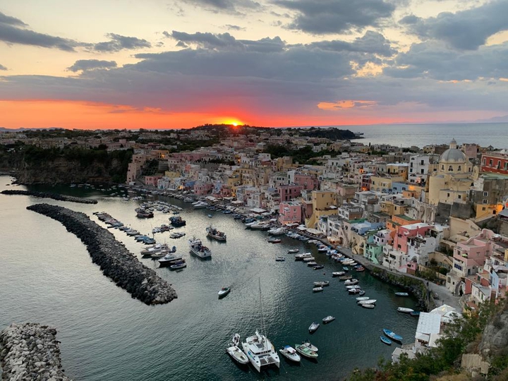 Sunset italy
