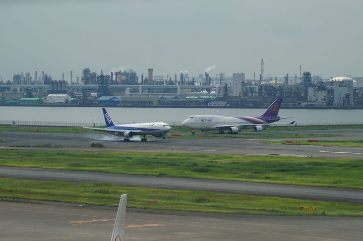 Scenery of the factories 2  @Tokyo Airport