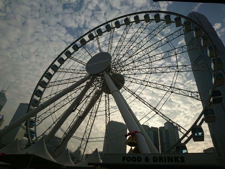 Ferris Wheel in Hong Kong