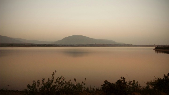 Mountain's reflection in Pond