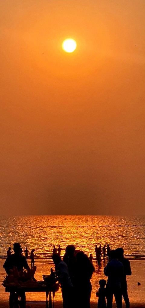 Sunset At Beach