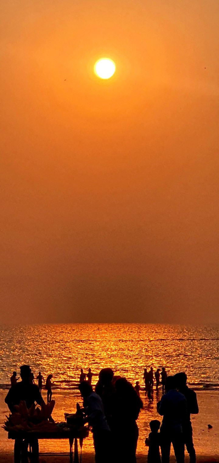 Sunset At Beach