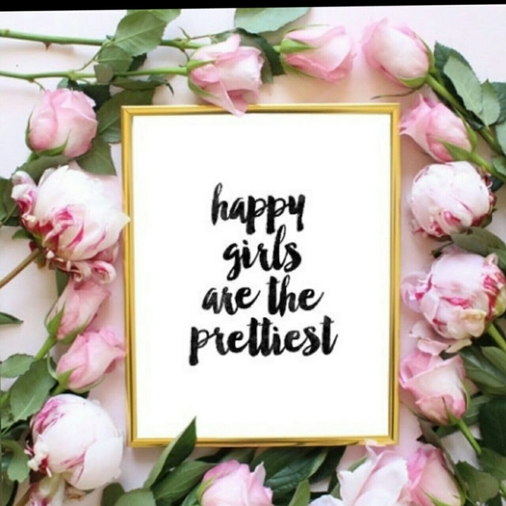 happy girls are the prettiest