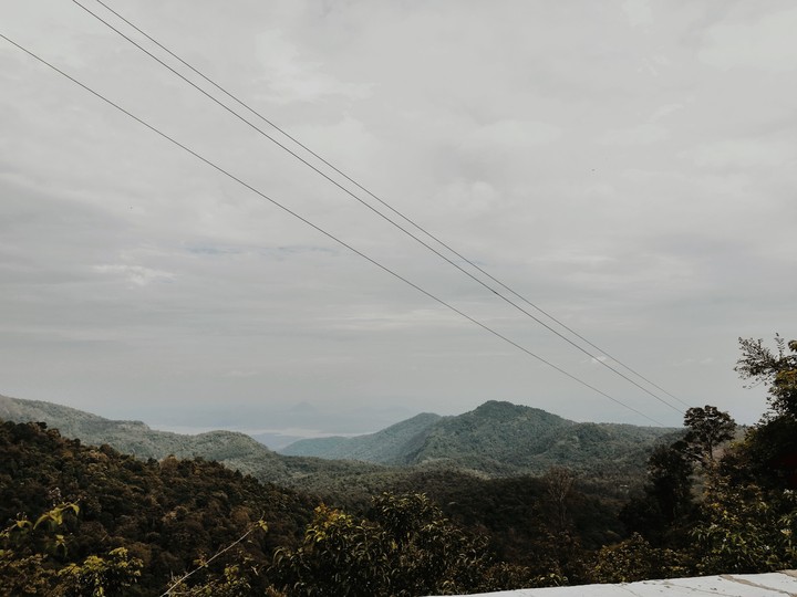 sky and hill