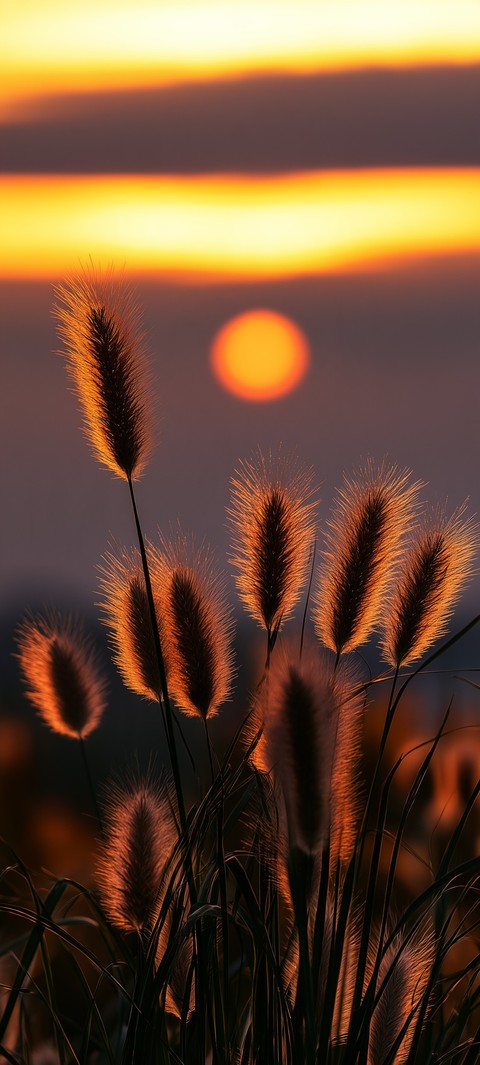 sunset, dusk桌布