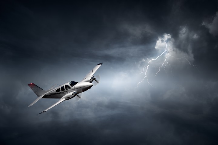 plane storm