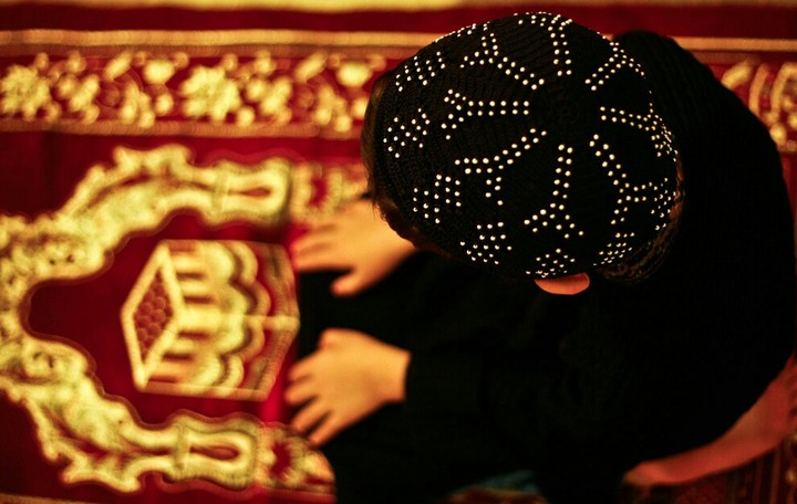 Praying child