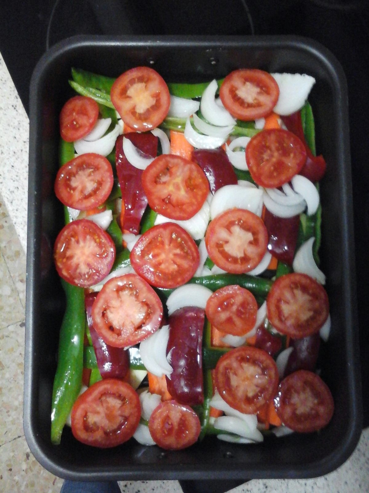 Verduras al horno