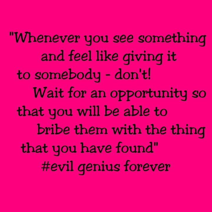 #evil genius forever