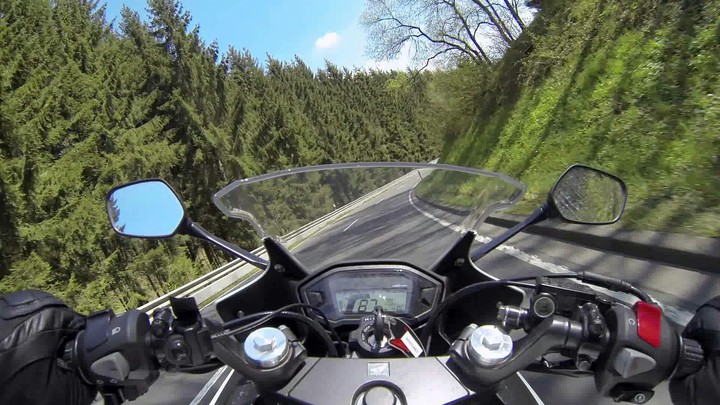 ✌Honda riding ❤