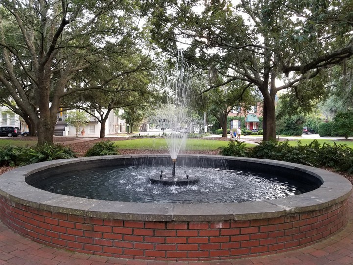 Fountain in Savannah Georgia