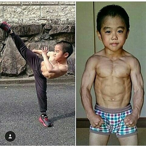 shredded kid