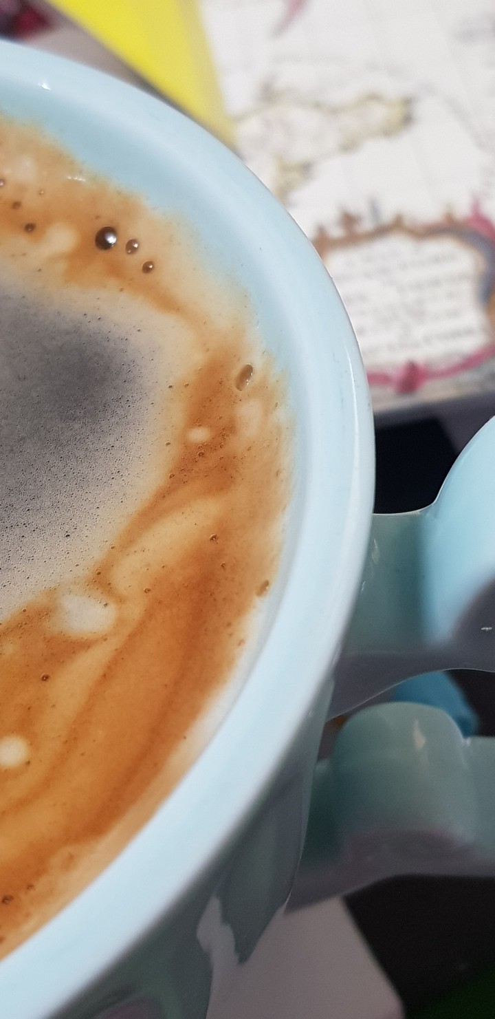 coffee crema skyblue