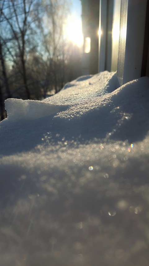 天空, winter壁纸