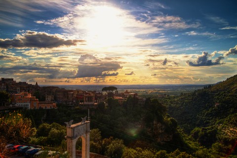 Tivoli Sunset