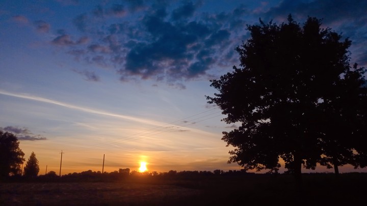 evening in the village