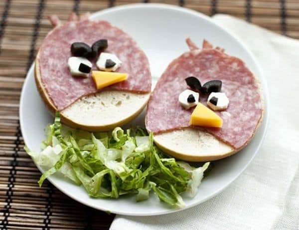 angry birds food