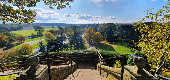 Warwick castle view