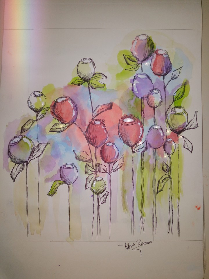 Let your joy burst forth, like flowers in the spring.
