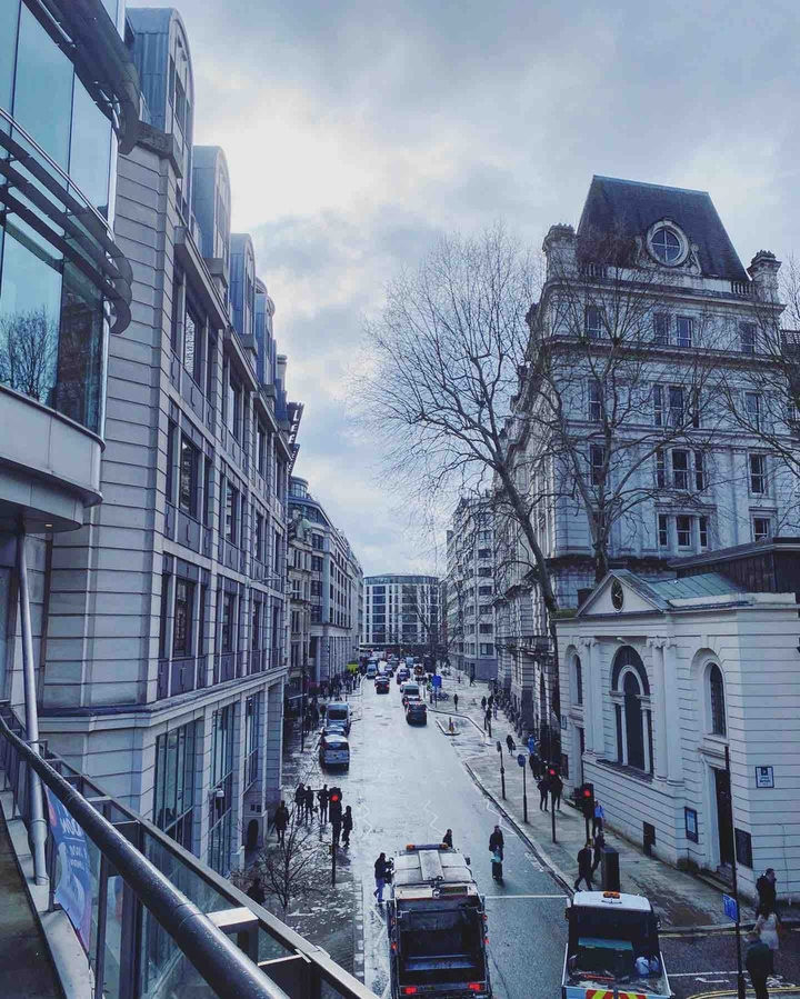 blue day in London