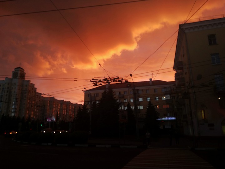 закат