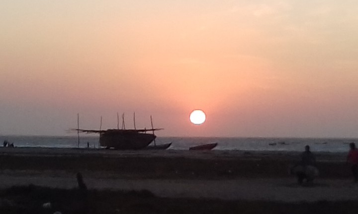 lindo por do sol