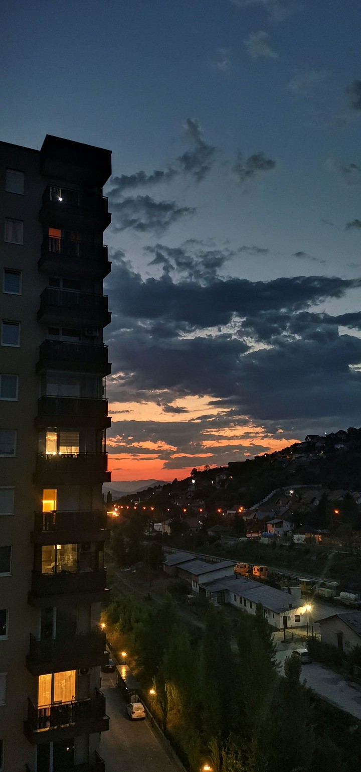 Sunset in Sarajevo