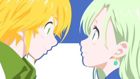 Meliodas y Elizabeth