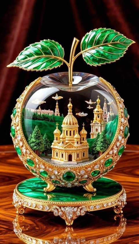 Ornament, Brass, Sphere