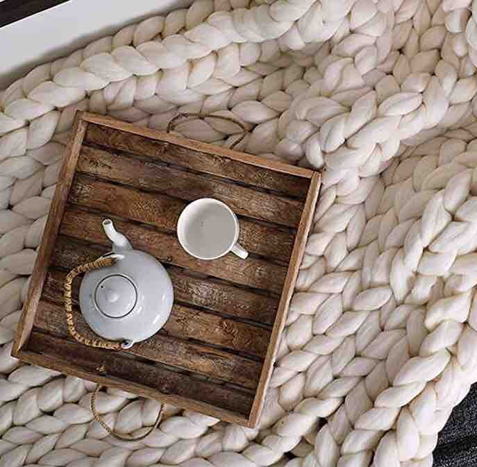 cozy snow day in