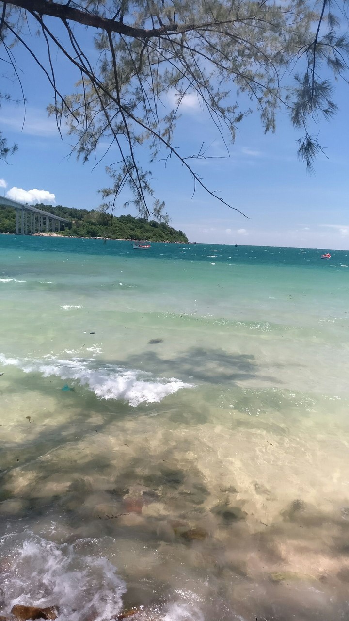 Relaxing at Sihanouk Ville