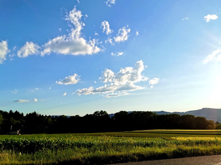 clouds blue sky