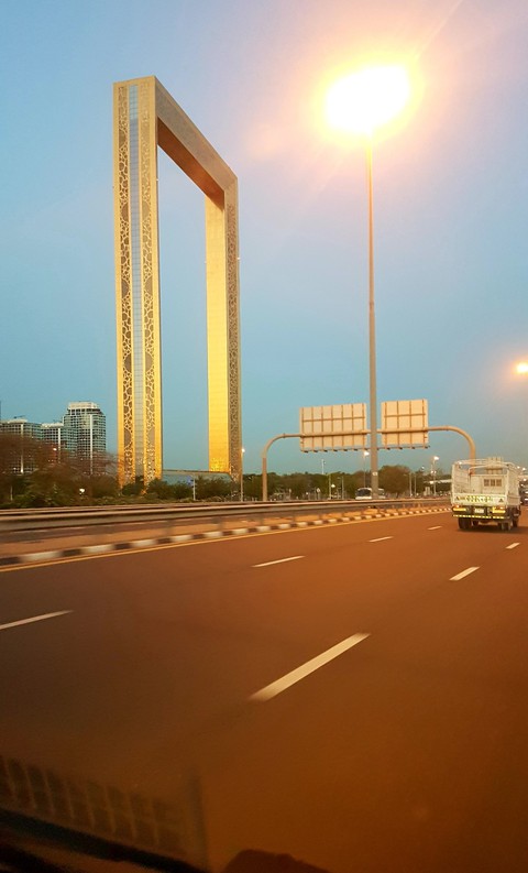 Dubai frame