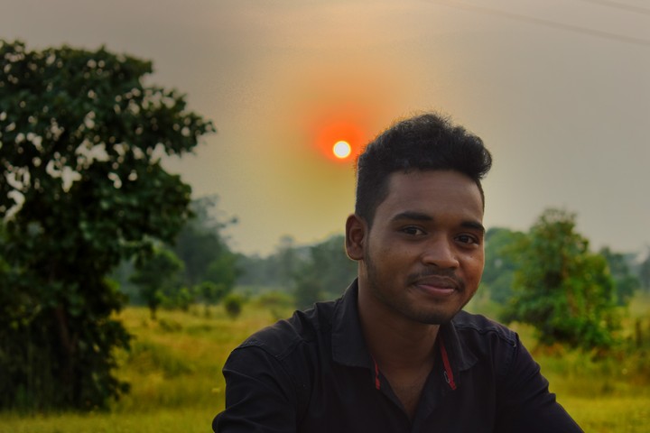 At Sunset time...